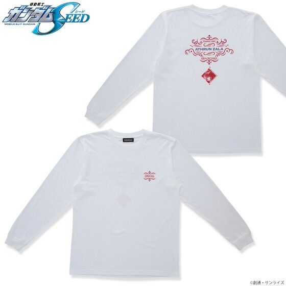 PRE-ORDER : Mobile Suit Gundam SEED Athrun Birthday Commemorative Item Long Sleeve Tee