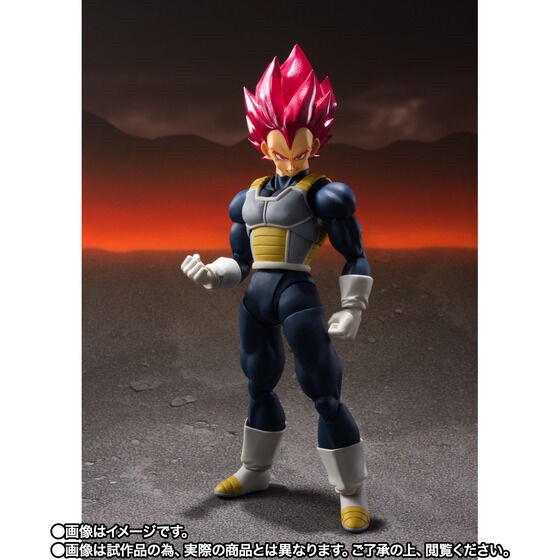 PRE-ORDER : S.H.Figuarts Super Saiyan God Super Saiyan Vegeta -Super- -S.H.Figuarts 15th anniversary Ver.-