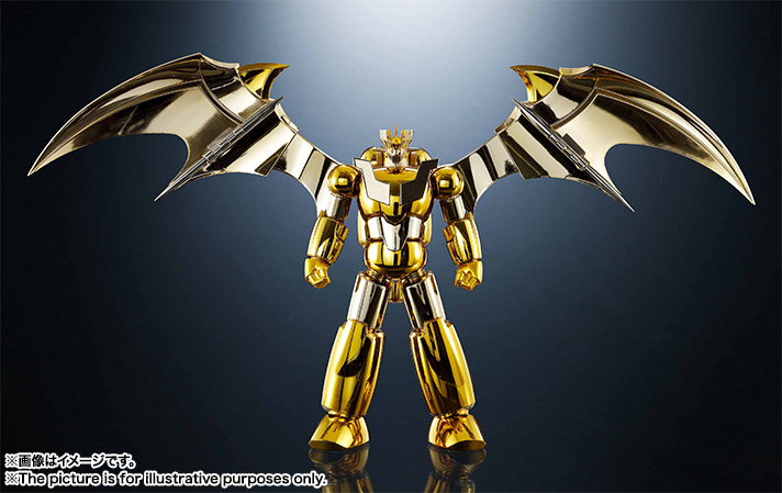 Super Robot Chogokin Shin Mazinger Z Gold Ver. Tamashii Nations 10th Anniversary World Tour Exclusive by Bandai