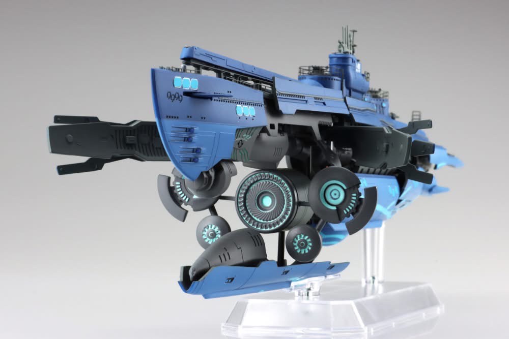 Pre-order : Arpeggio of Blue Steel -Ars Nova- 1/350 Submarine Bluesteel I-401 Plastic Model Kit by Aoshima