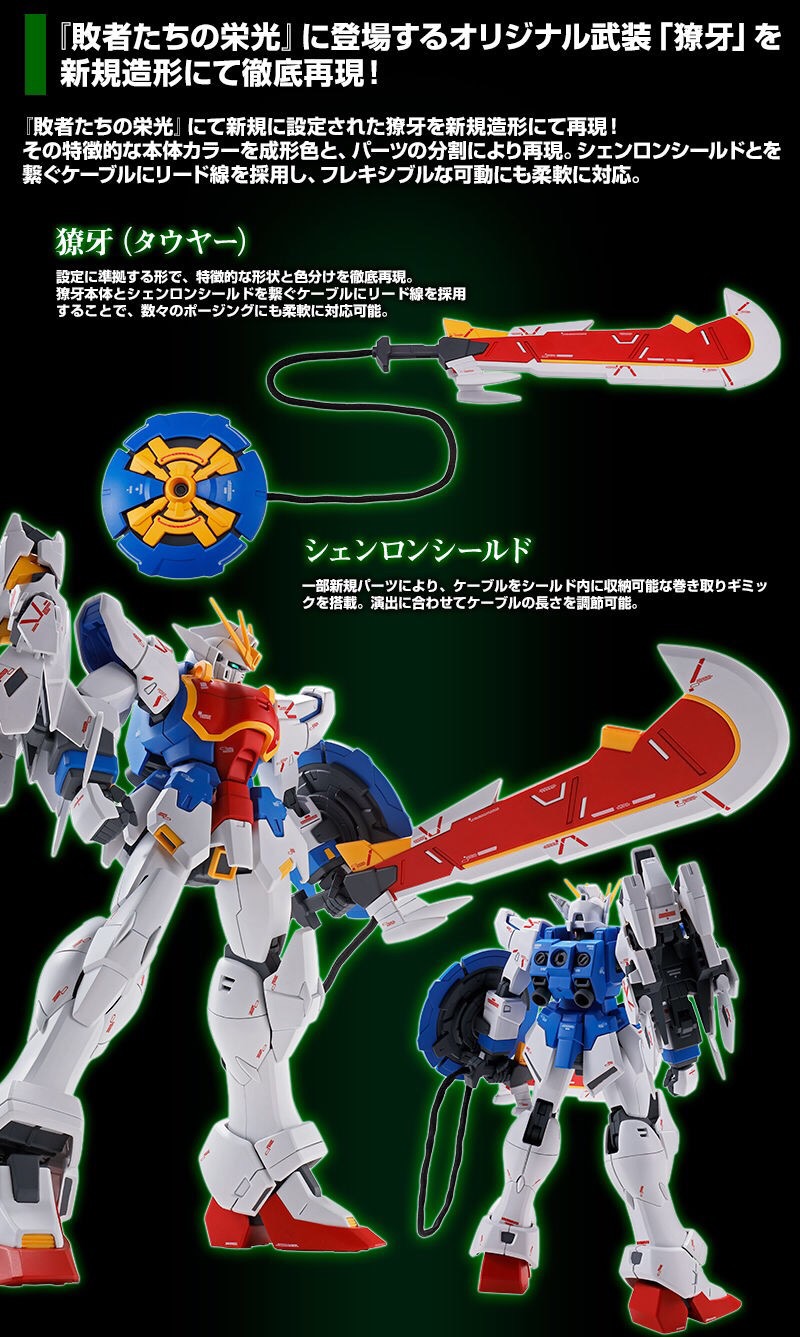 PRE-ORDER : MG 1/100 SHENLONG GUNDAM EW (LIAOY UNIT) PLASTIC MODEL