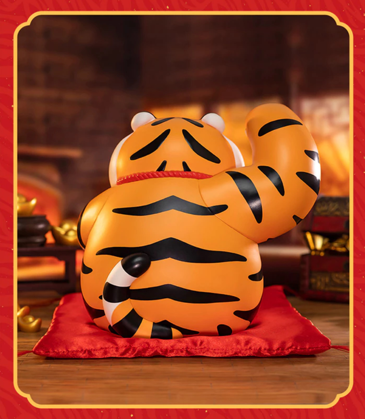 เสืออ้วนกวัก - BU2MA PANGHU Make A Fortune - Lucky Fat Tiger by Funism