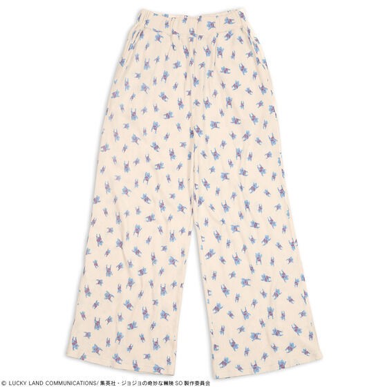 PRE-ORDER : ONOFFY FREE × JoJo's Bizarre Adventure: Stone Ocean Total Pattern Bottoms