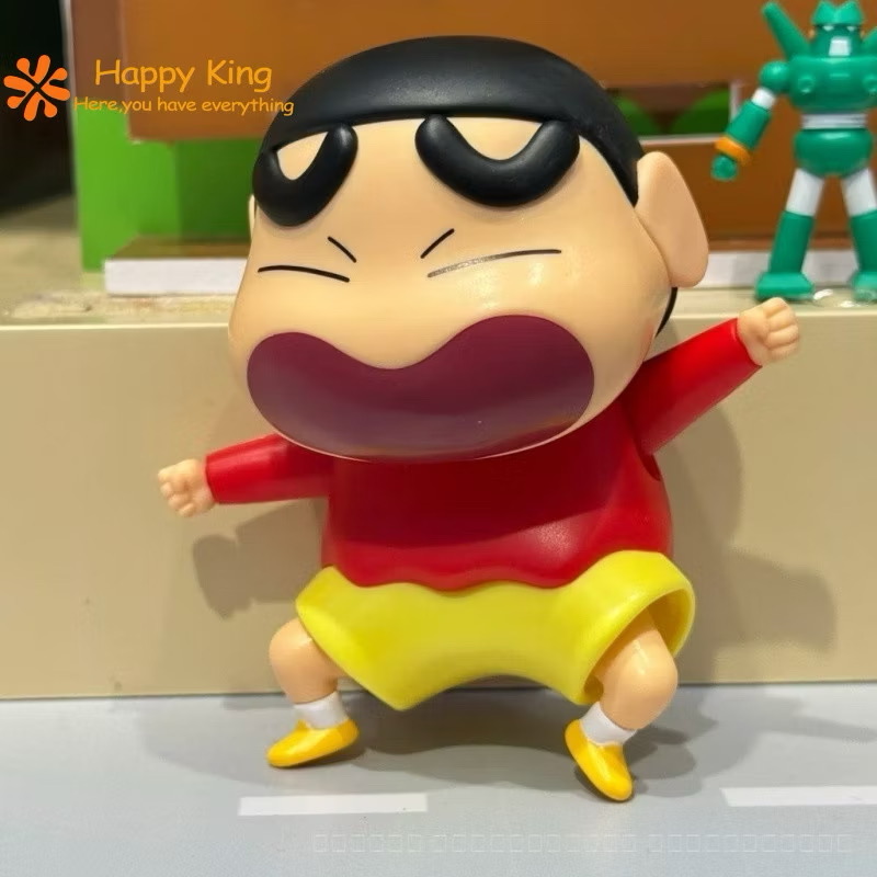 ร้าน🇹🇭 พร้อมส่ง✨ โมเดลชินจังได้ 1ตัว ไขลานดุ๊กดิ๊ก Crayon Shinchan Dynamic Shin-Vibes Series by 52Toys
