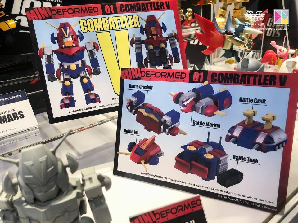 Mini Deformed Series 01 Combattler V By Action Toys