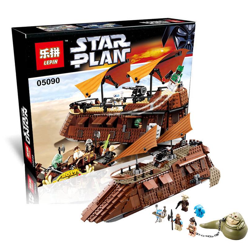 Lepin 05090 Star Wars Jabba's Sail Barge 821pcs