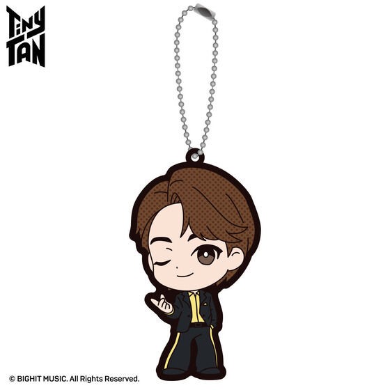 PRE-ORDER : TinyTAN Trading Rubber Mascot Butter