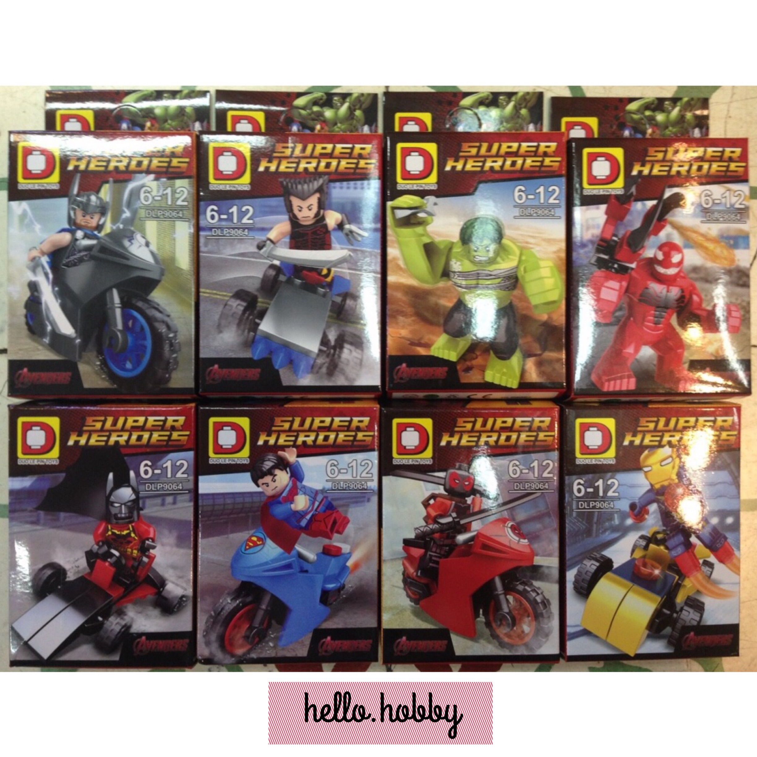 DLP 9064 Super Heroes