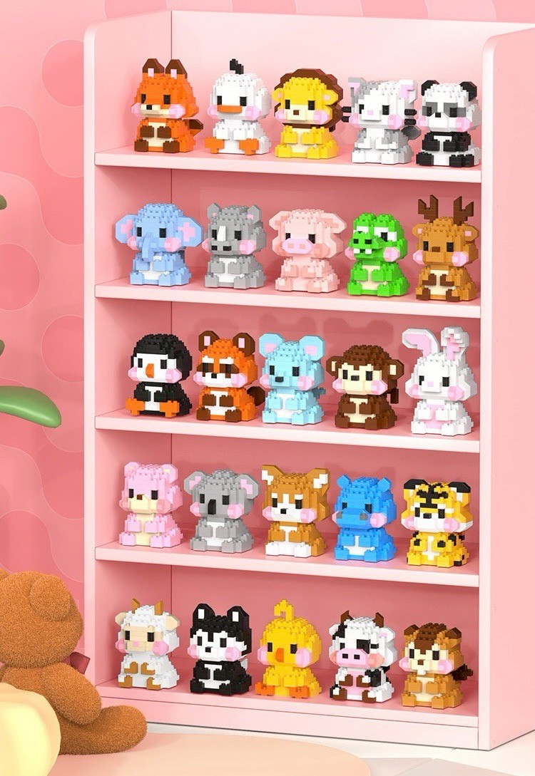 ตัวต่อนาโน Size M - Lele Brother - W 1501 Aaggrieved Animal