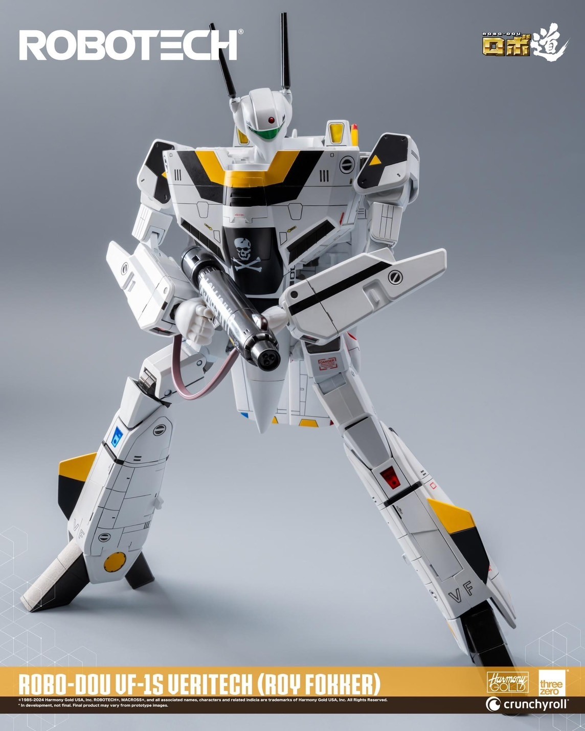 Pre-order : Robotech ROBO-DOU ROBOTECH VF‐1S Veritech (Roy Fokker) by Threezero