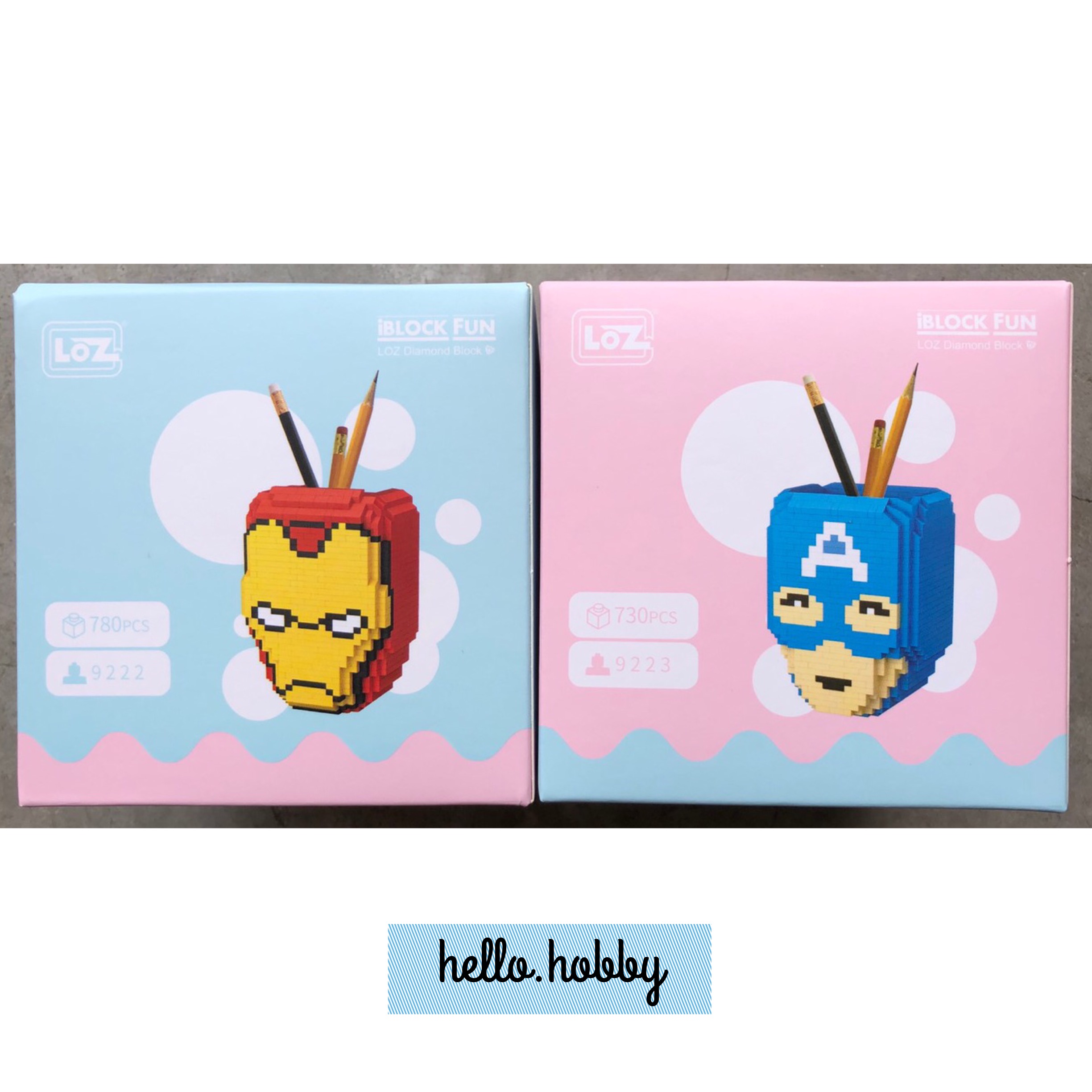 LOZ 9223 Avengers Captain America 730pcs