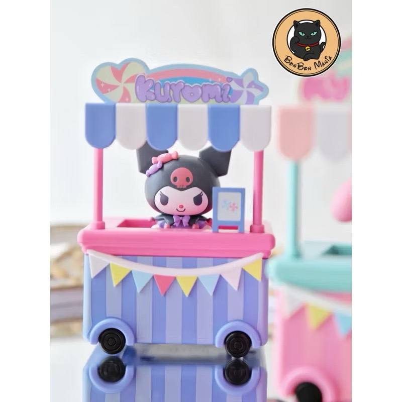 กล่องดนตรีมือหมุน Sanrio ลิขสิทธิ์แท้ - Sanrio Family Market Food Stall Hand Crank Music Box by Holly Box