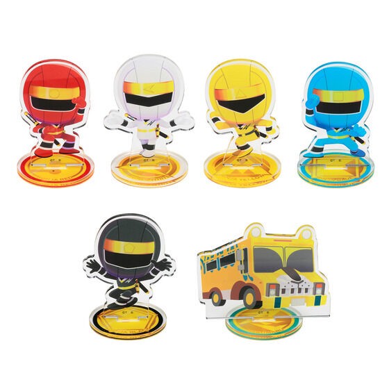 PRE-ORDER : Ninja Sentai Kakuranger Deformed Acrylic Stand (11 types in total)