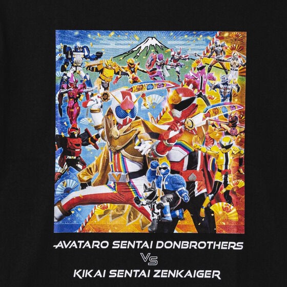 PRE-ORDER : Avataro Sentai Donbrothers VS Kikai Sentai Zenkaiger T-shirt