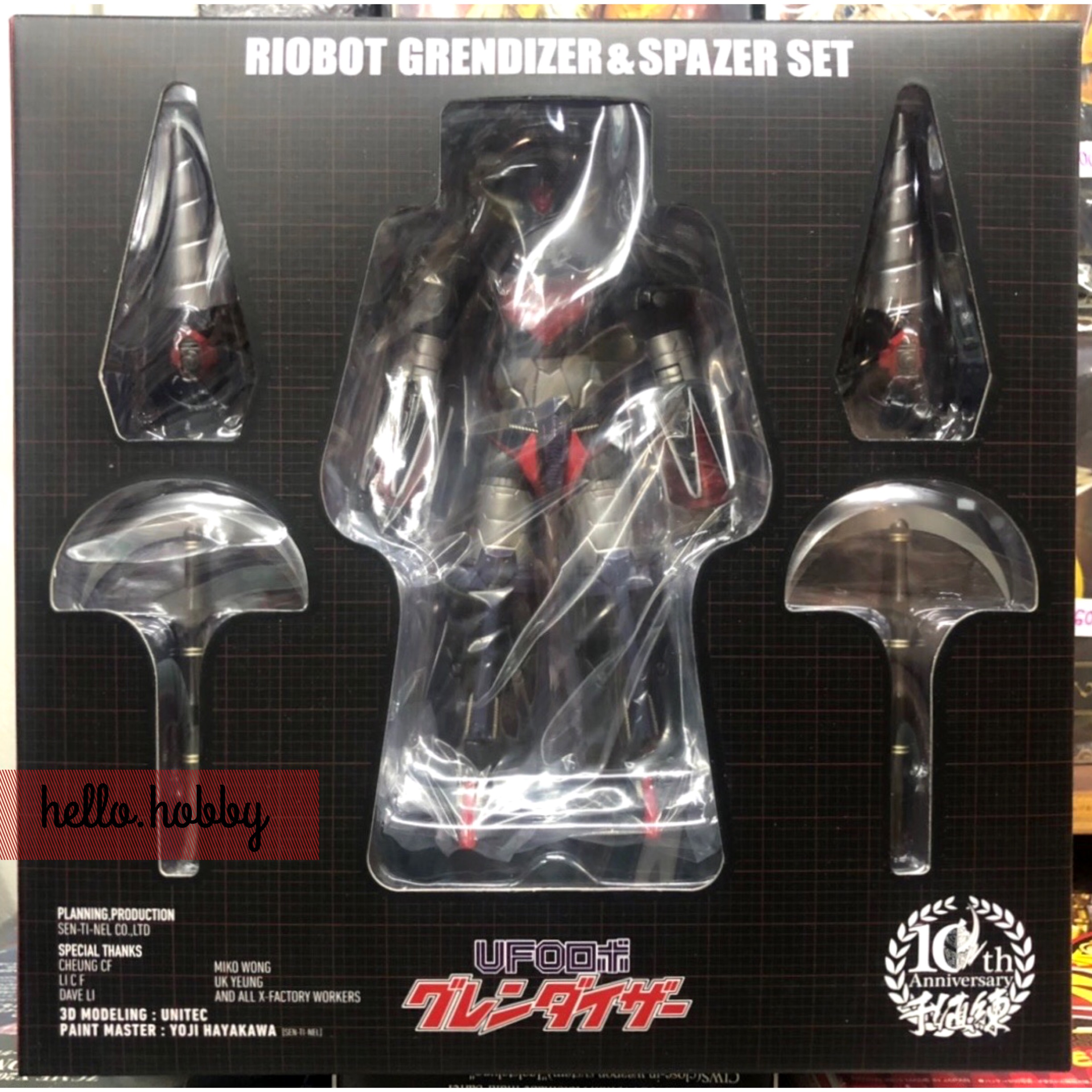 RIOBOT Grendizer & Spazer Set by SEN-TI-NEL