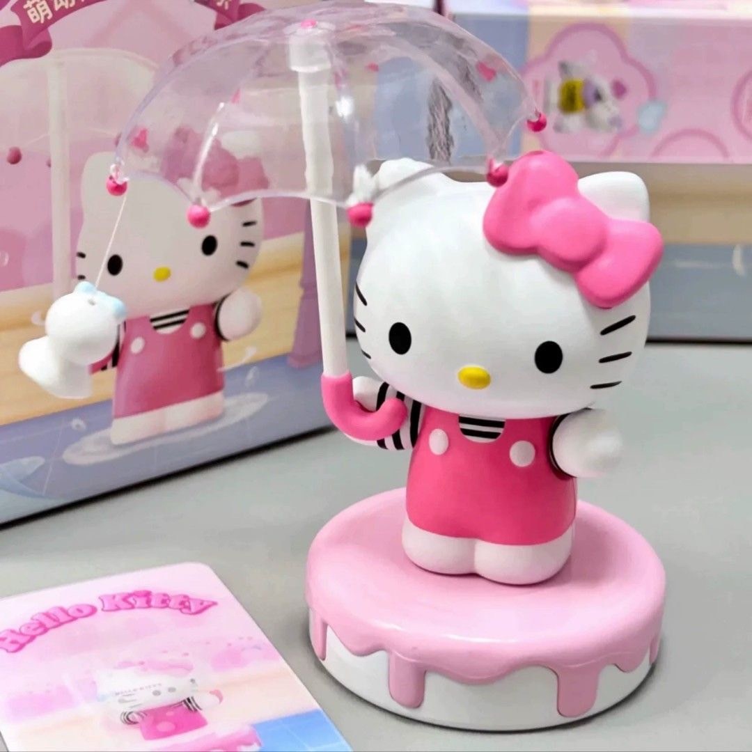 โมเดลคิตตี้ไขลาน Sanrio - Hello Kitty Budding Signal Series by Moetch