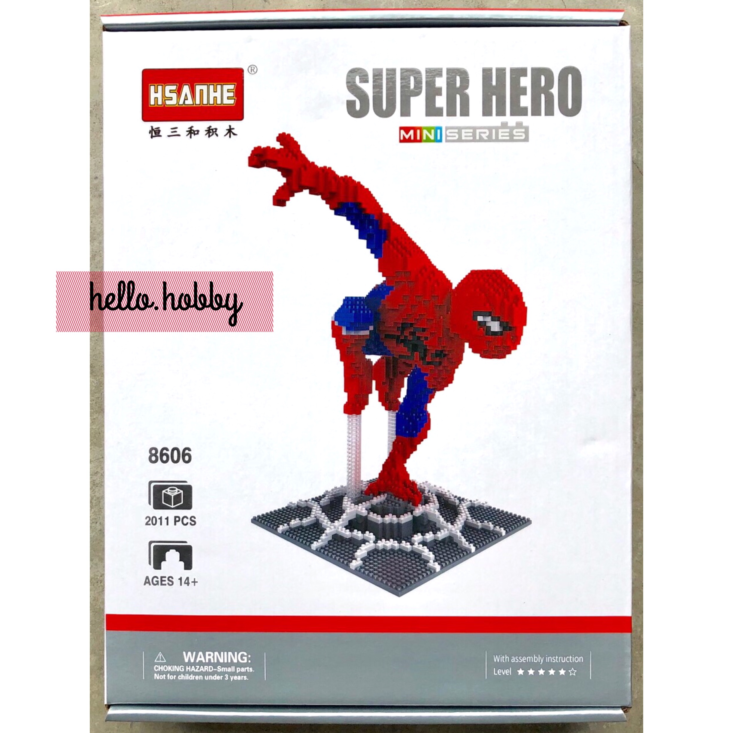 Hsanhe 8606 Spider Man 2011pcs