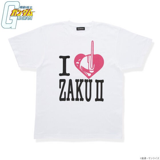 PRE-ORDER : Mobile Suit Gundam I LOVE MOBILE SUIT T-shirt
