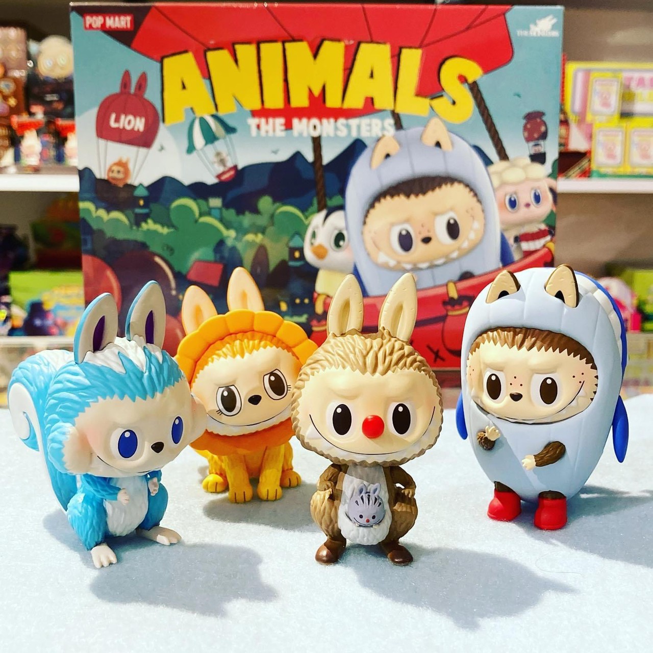 Labubu The Monsters Animals series by Pop Mart (Set of 12+1secret)