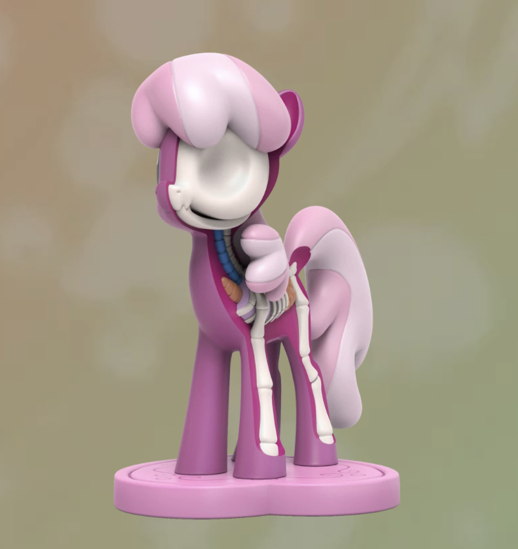 Blind Box - Freeny's Hidden Dissectibles: My Little Pony (Series 2) by Mighty Jaxx (set of 6+3secrets)