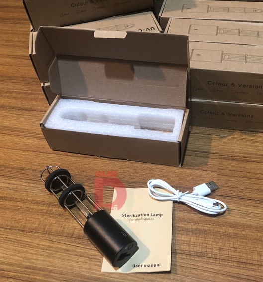 uv-c ultra violet sterilisation สำหรับพื้นที่เล็ก ใช้ได้ทั้งในบ้าน และรถยนต์