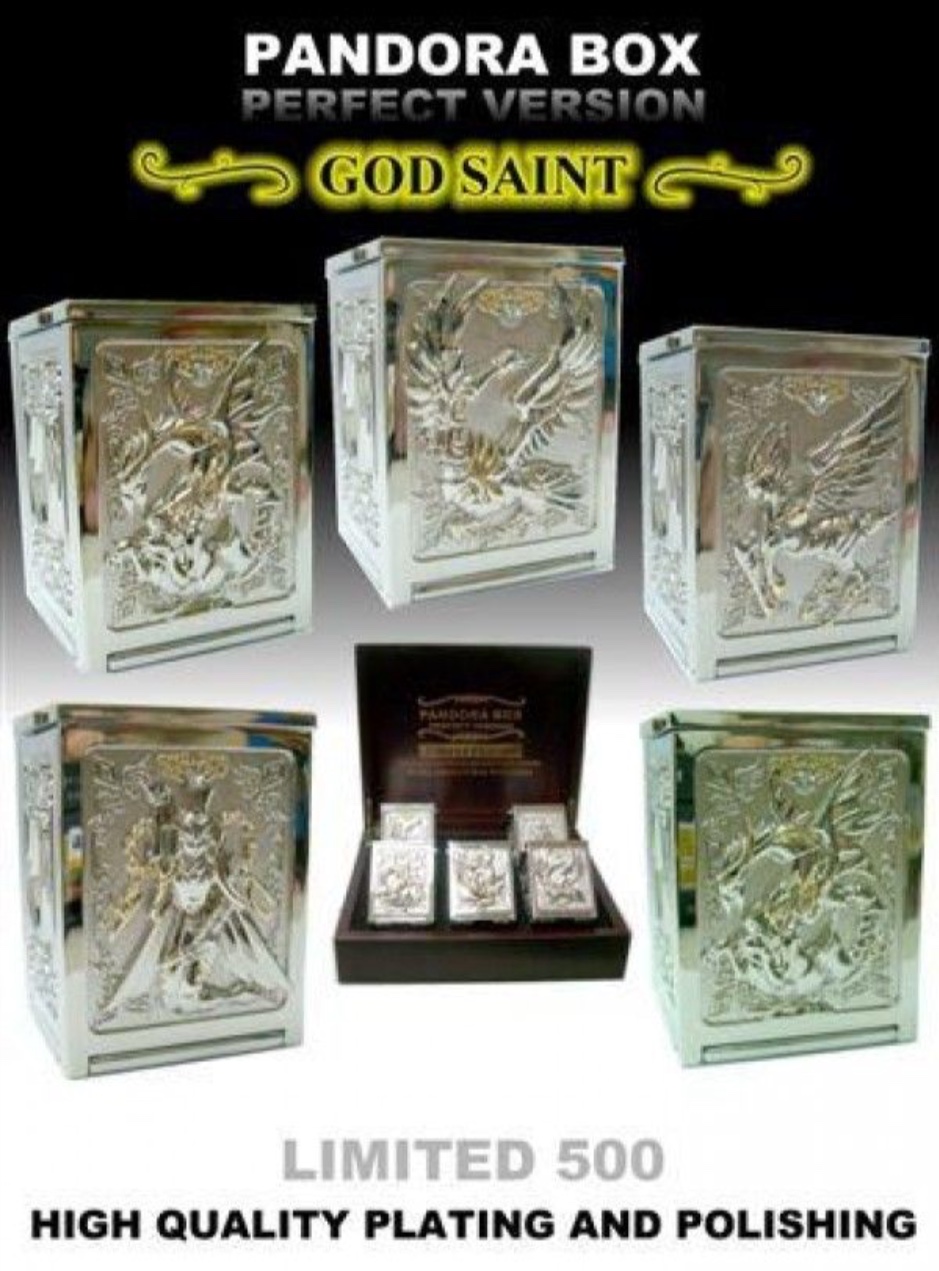 Saint Seiya Pandora Box Perfect Ver. God Saint Bronze Box by Bandai (Set of 5) (Limited 500pcs)