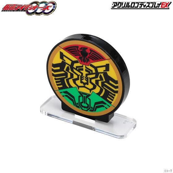 PRE-ORDER : Acrylic Logo Display EX Kamen Rider OOO Super Tatoba Mark
