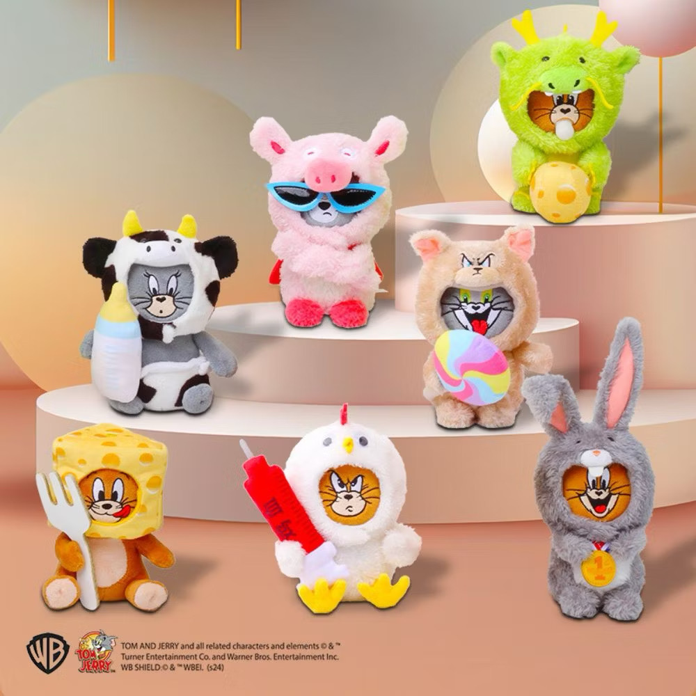 ตุ๊กตาทอมเจอรี่ - Tom & Jerry Plush Zodiac Series by Hugkis