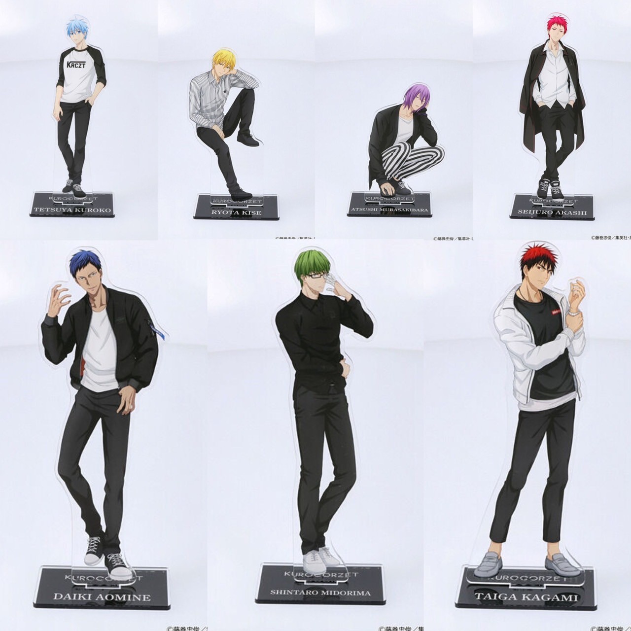 PRE-ORDER : Kuroko's Basketball KUROCORZET Memorial Big Acrylic Stand