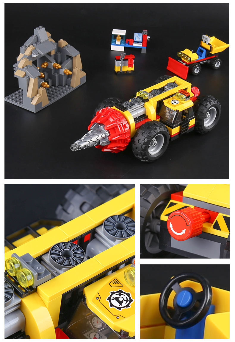 LEPIN 02101 Mining Heavy Driller 329pcs