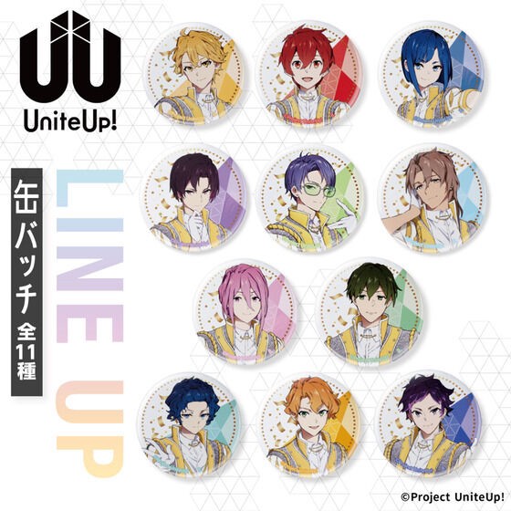 PRE-ORDER : [Hapikuro!] UniteUp! Can Badge (Random)