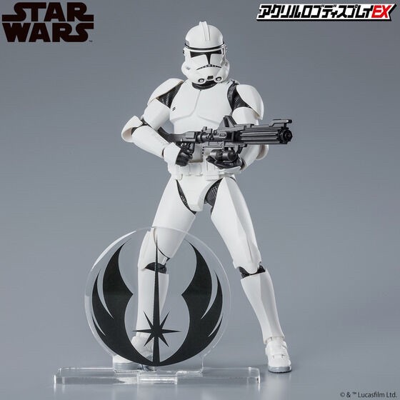 PRE-ORDER : Acrylic Logo Display EX STAR WARS Boba Fett / Jedi Order Mark