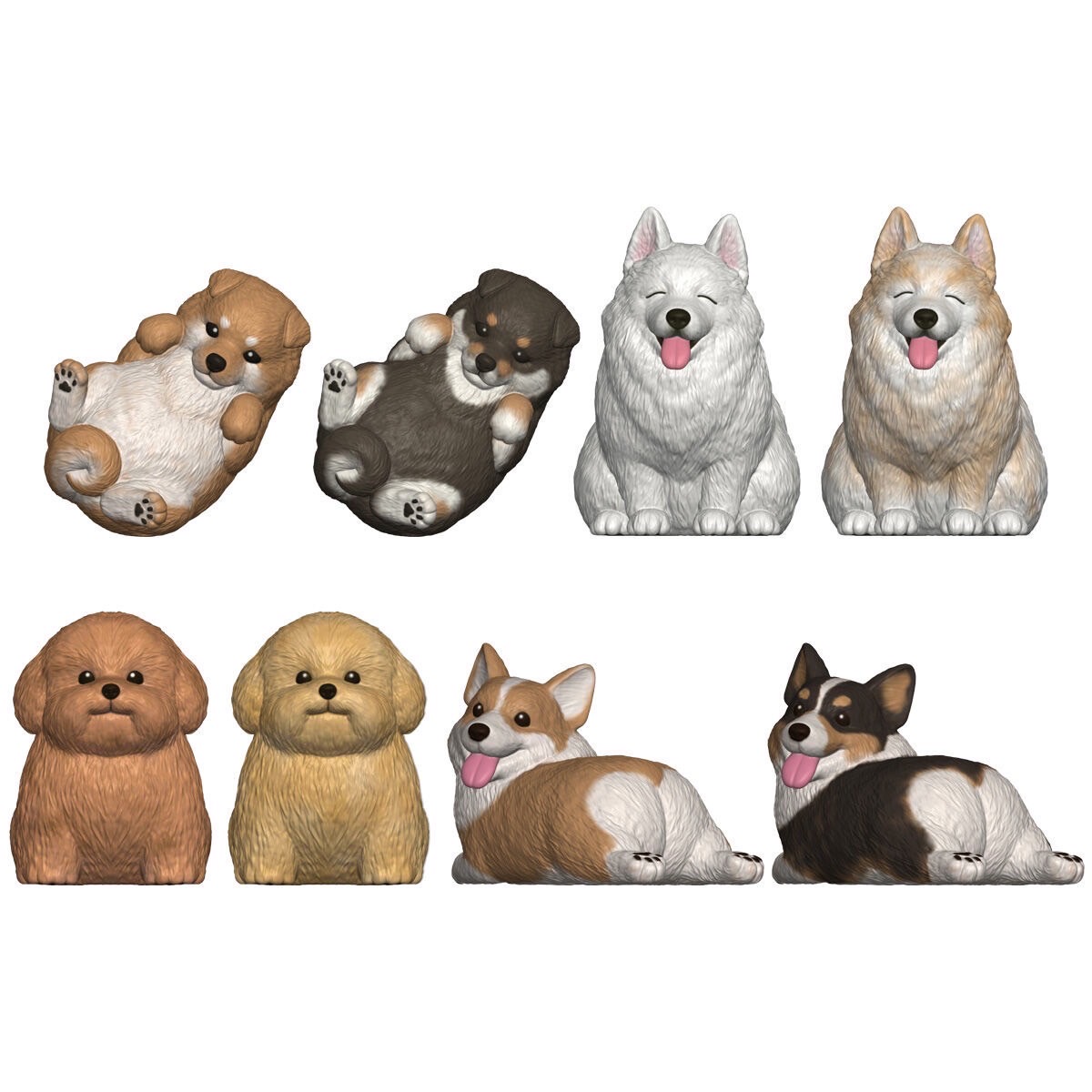 PRE-ORDER : Mocchiri Kororin♪ Dog (12 pcs)