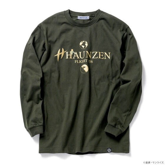 PRE-ORDER : STRICT-G "Mobile Suit Gundam: Hathaway's Flash" Long Sleeved T-shirt Haunzen Flight 356