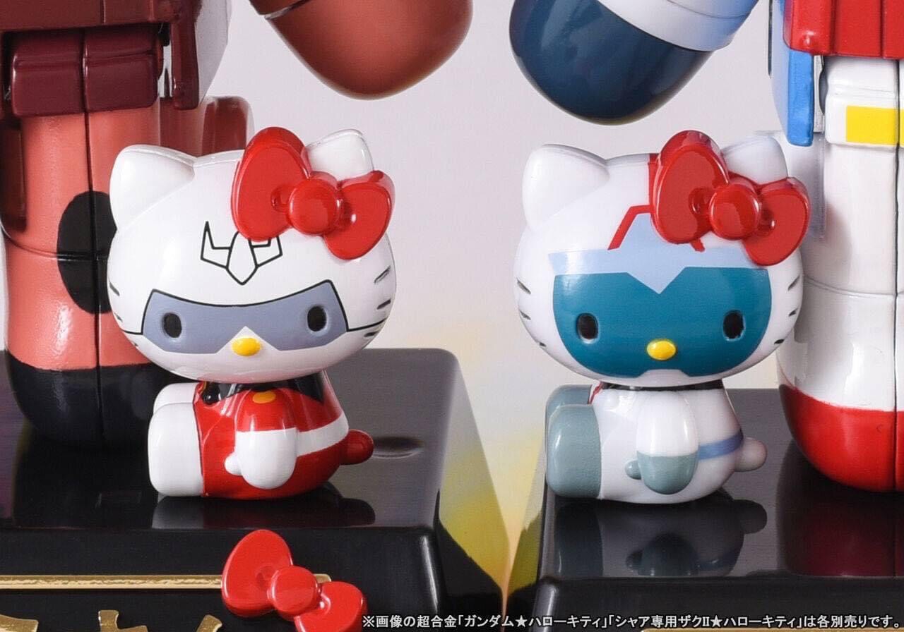 CHOGOKIN Char's Zaku II x Hello Kitty by Bandai