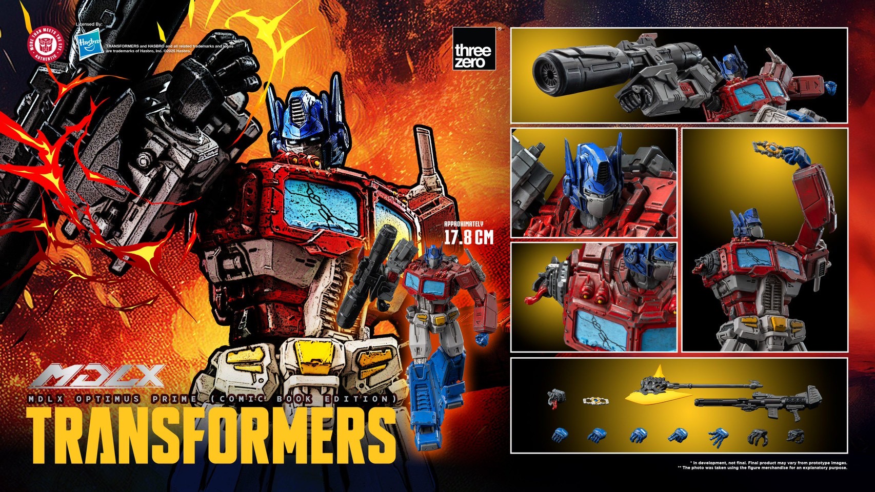Pre-order : Transformers MDLX Optimus Prime (Comic Book Edition) by Threezero