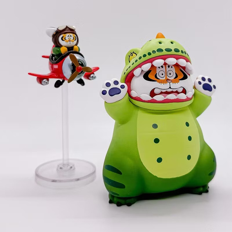 โมเดลได้ 1 ตัว | Panghu I,m Not Fat Tiger - Father & Stubborn Son Series by Funism