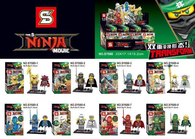 SY 680 1-8 Ninjago