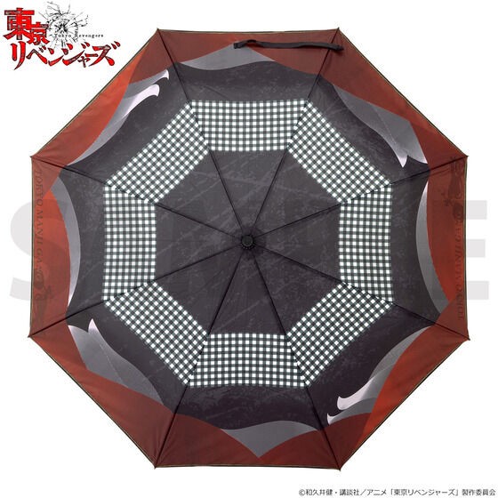 PRE-ORDER : Tokyo Revengers x Hokusai Graphic Folding Umbrella for Rain or Shine
