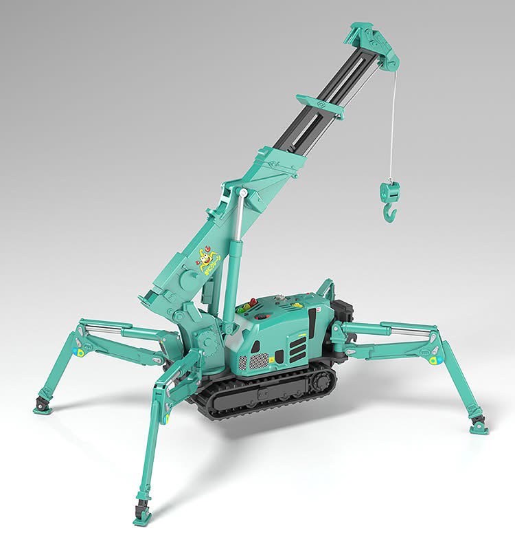 Pre-order : 1/20 MODEROID Maeda Seisakusho Spider Crane (Green) Plastic Model Kit by Good Smile Company (Reissue)
