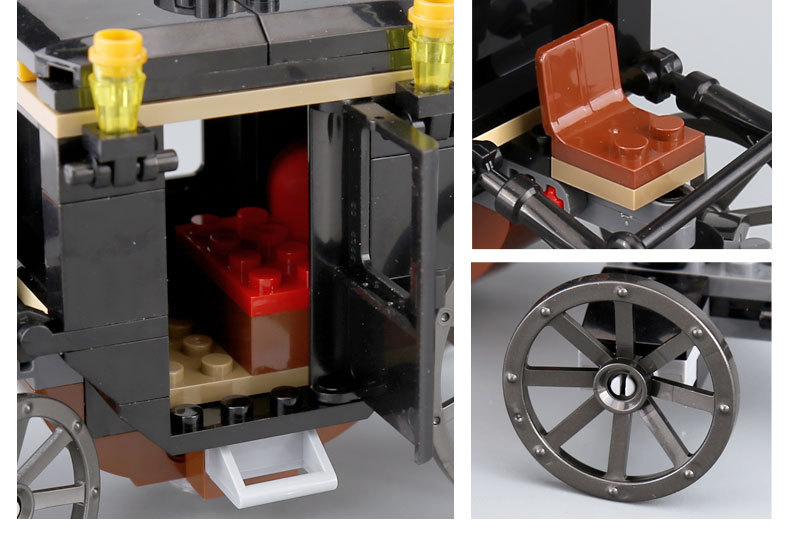 Lele 39149 Harry Potter Grindelwald's Escape 143pcs