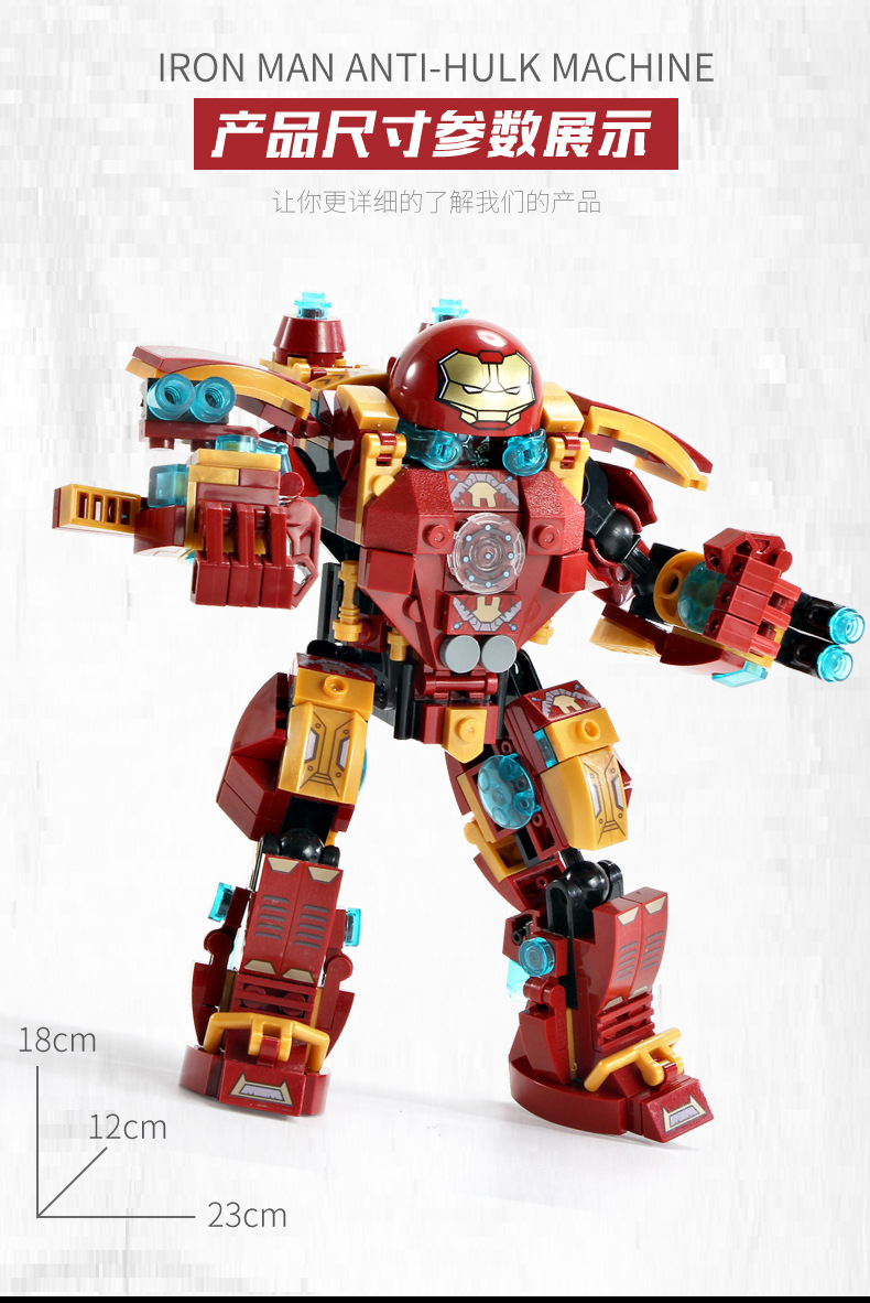 SY 1337-1340 Avengers Iron Man Hulk Busters