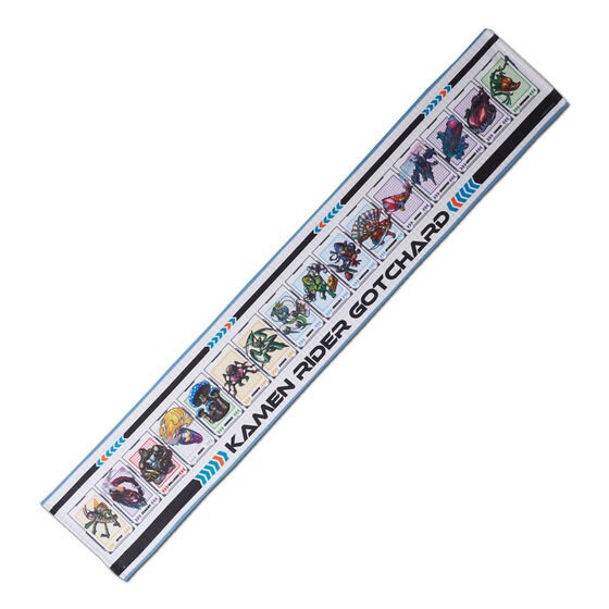 PRE-ORDER : Kamen Rider Gotchard Chemie Picture Book Pattern Muffler Towel (with bonus card)