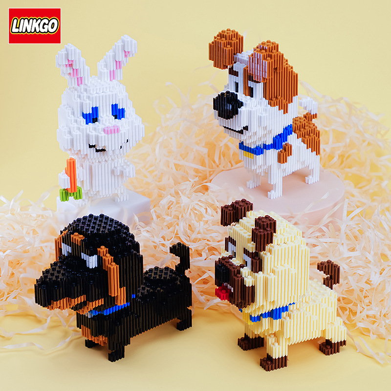 Linkgo 68261-68264 The Secret Life of Pets