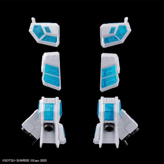PRE-ORDER : EXPO2025 ENTRY GRADE 1/144 RX-78F00/E Gundam Option Parts Set (EX-0001 Grass Feather Equipment)