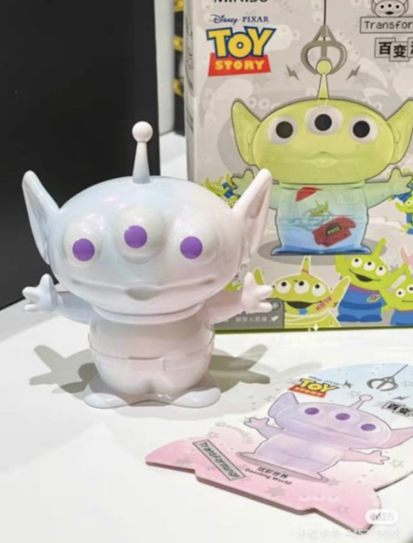 Toy story - Aliens Three Eyes Transformation Series by Miniso (Set of 6 +1 Secret)