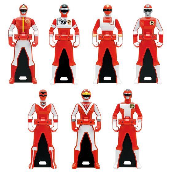 Kaizoku Sentai Gokaiger Ranger Key -MEMORIAL EDITION- 35 Red Set by Bandai (มีกล่องน้ำตาล)