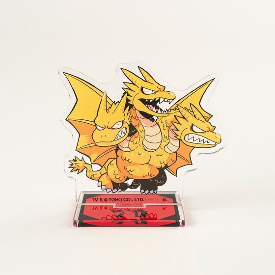 PRE-ORDER : Godzilla Deformed Acrylic Keychain / Stand (6 types)