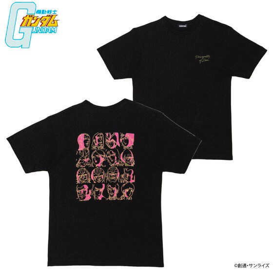 PRE-ORDER : Mobile Suit Gundam Face Design Short Sleeve T-shirt