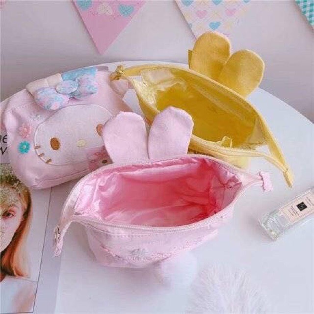 กระเป๋าใส่เหรียญ ใส่เครื่องสำอางค์น่ารักก